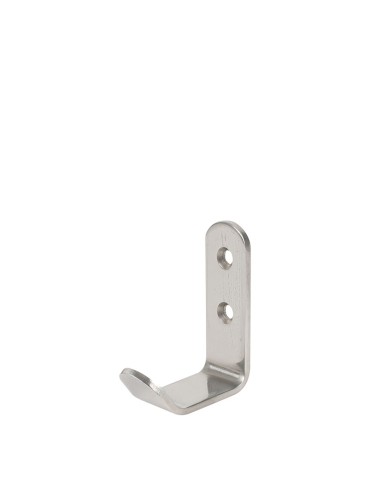 PERCHA MET.SENCILLA EF.NIQUEL MATE 60 MM