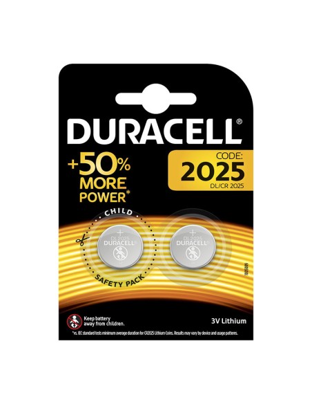 PILA LITIO BOTON DL2025 2 UN. DURACELL