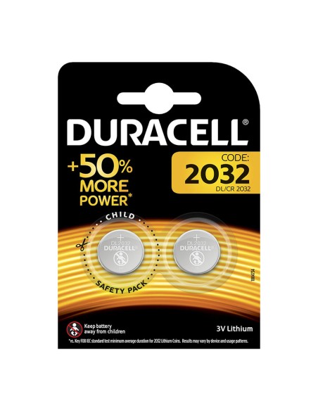 PILA LITIO BOTON DL2032 2 UN. DURACELL