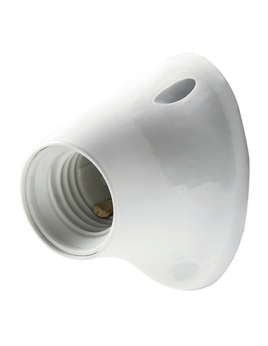 PORTALAMPARAS ZOCALO CURVO E-27 DUOLEC