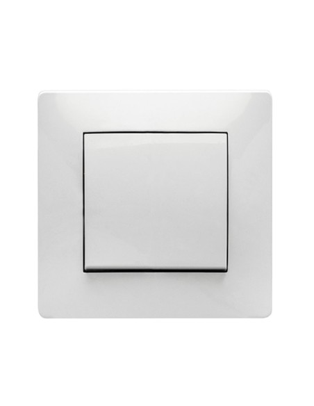 PULSADOR HABITAT 15 10A-250V BLANCO