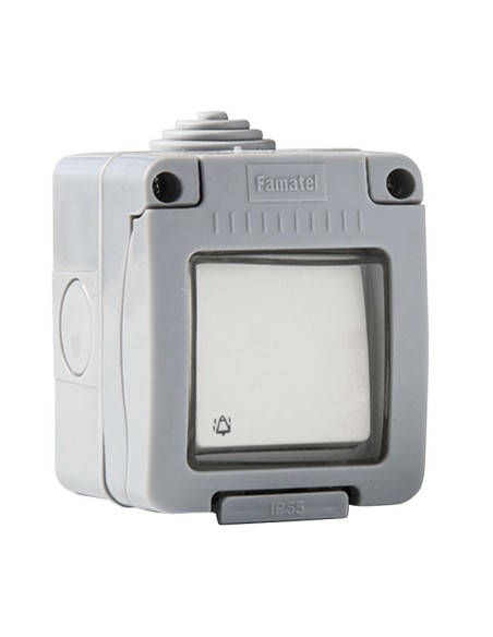 PULSADOR TIMBRE ESTANCO 10A-250V DUOLEC