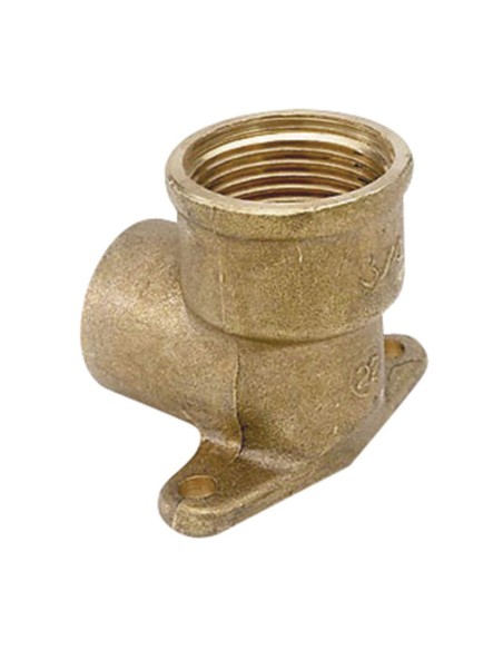 RACOR LATON CODO PLACA 472G CU 1/2X18 1U