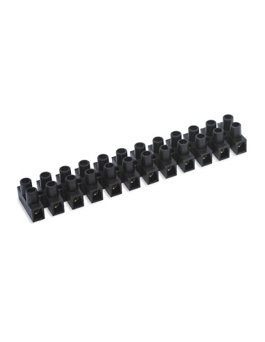 REGLETA CONEXION 6MM 41A NGR. DUOLEC