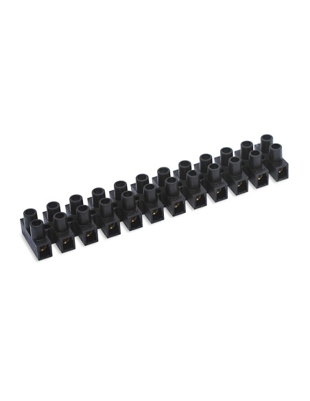 REGLETA CONEXION 6MM 41A NGR. DUOLEC