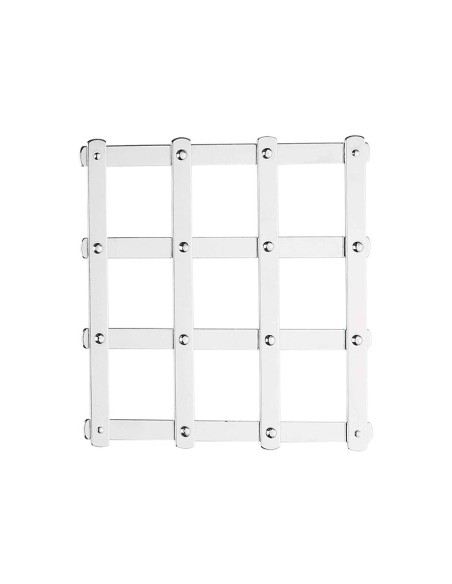 SALVAMANTEL EXTENS.ACERO INOX.15X15CM.