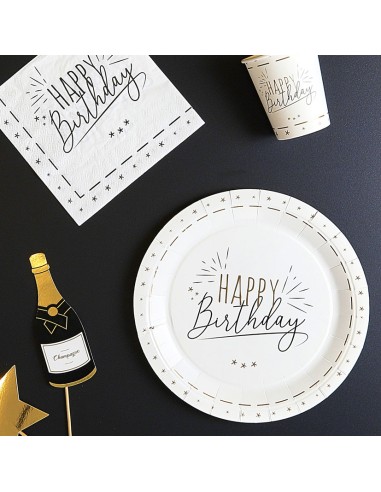 SERVILLETA PAPEL CUMPLEAÑOS 20 UN.