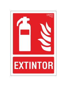SEÑAL 210X297 PVC EXTINTOR