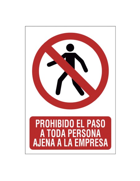 SEÑAL 21X297 PVC P.P.A TODA P.AJENA