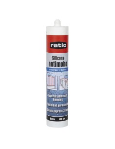 SILICONA COCINAS BAÑOS RATIO BL. 300 ML