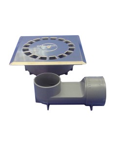 SUMIDERO INOX VERT.HOR.360º 10X10 Ø40