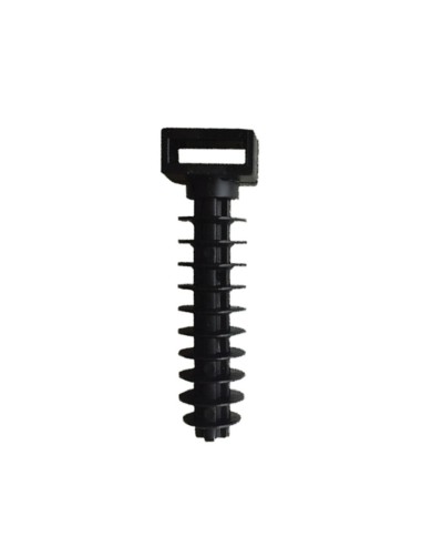 TACO BRIDA NEGRO 8,1x38,1mm Ø6mm 100 UND