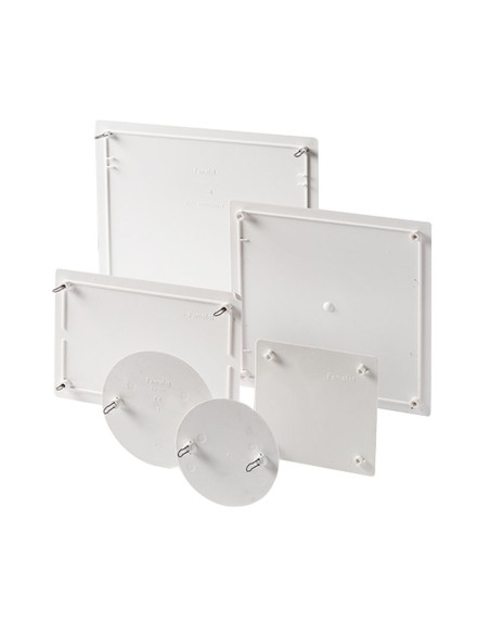 TAPA CAJA PLADUR 100X100MM C/GARRAS