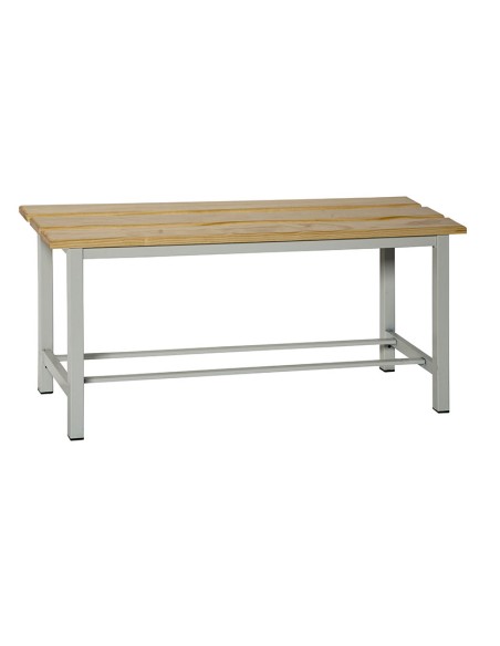 BANCO DE VESTUARIO METAL/MADERA DESMONT.