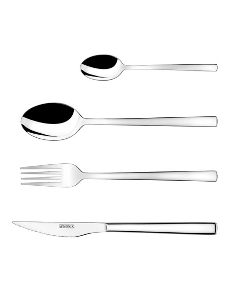 CUBIERTOS ACERO INOX GENOVA ESTUCHE 24PZ