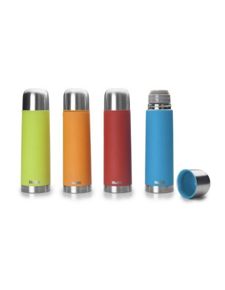 TERMO 500ML INOX. COLORFUL D.PARED IBILI