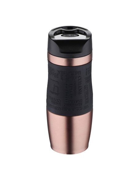 TERMO MUG 400 ML. A.INOX. NEGRO