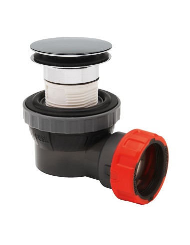 VALVULA QUICK-CLAC CON CONEXION SIFON