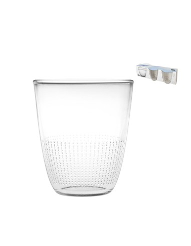 VASOS VIDRIO CHIO TOPOS 31 CL. 3 UNIDADE