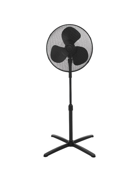 VENTILADOR PIE M. VP40. NEGRO. HABITEX.