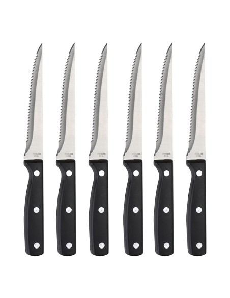 CUCHILLO. SET 6 CHULETEROS MASTERPRO