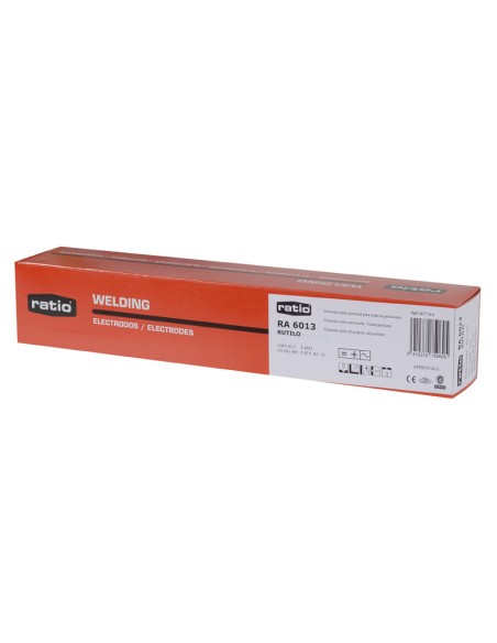 ELECTRODO RA6013 RUTILO 2,5X350MM.RATIO