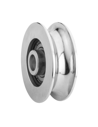POLEA HIERRO . 120 mm. CANAL 20 mm.