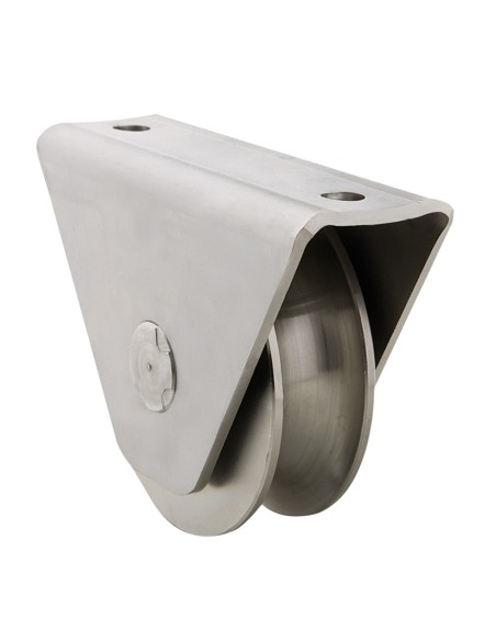 POLEA HIERRO CON CAJA. 80x20 mm.