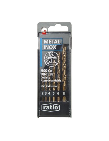 BROCAS P/METAL HSS-CO JGO.6 RATIO