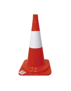 CONO SEÑALIZACION POLIETILENO NAR.500 MM