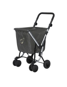 CARRO COMPRA PLEGABLE WE GO GRIS