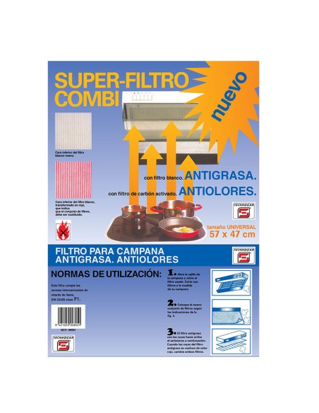 FILTRO COMBI CAMPANA ANTIGRASA 57X47