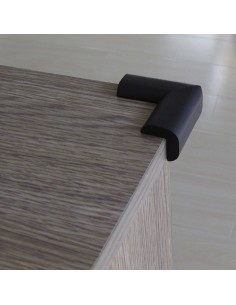 PROTECTOR ESQUINAS. 4 UDS.MARRON OSCURO