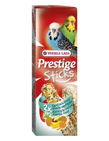 Prestige Sticks Frutos Exóticos Periquitos 2*60 gr