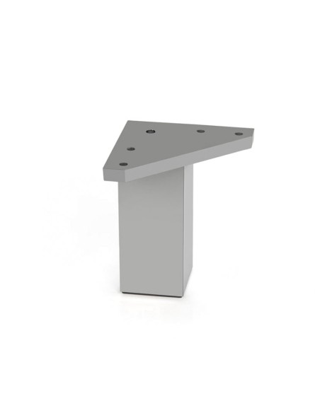 PATA CUADR.ABS 40xh60 MM.ALUMI.MATE