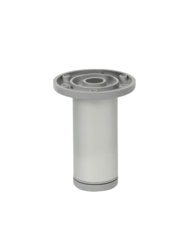 PATA REDONDA 40xh100 MM ALUM. MATE