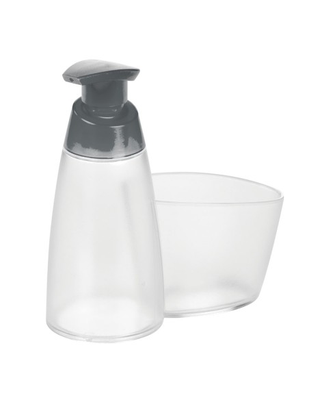 DOSIFICADOR JABON CLEAN KIT GRIS TESCOMA