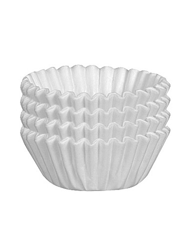 MOLDE RIZADO PAPEL BLANCO 6 CM. 100 UNDS