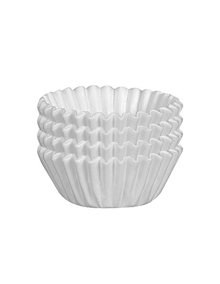 MOLDE RIZADO PAPEL BLANCO 6 CM. 100 UNDS