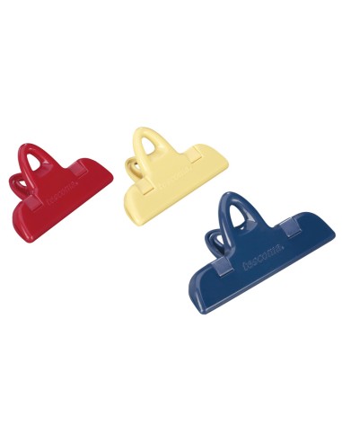 PINZA CIERRABOLSAS JGO.2+1, 7 Y 11 CM.