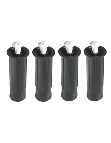 KIT 4 PATAS COCINA T/PLASTICO 130-200MM