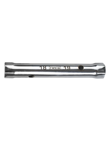 LLAVE TUBULAR CROM.8X9 MM.RATIO
