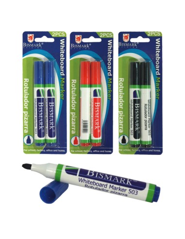 BLISTER 2 UDS.ROTULADOR P/PIZARRA