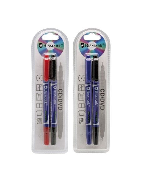 ROTULADOR CD/DVD DB.PUNTA BL.2 UD. SURT.