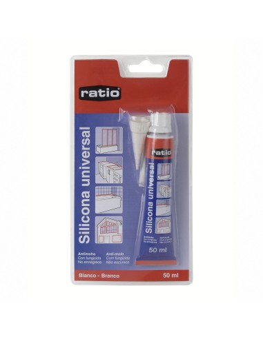 SILICONA ÁCIDA MULTIUSOS RATIO BL. 50 ML