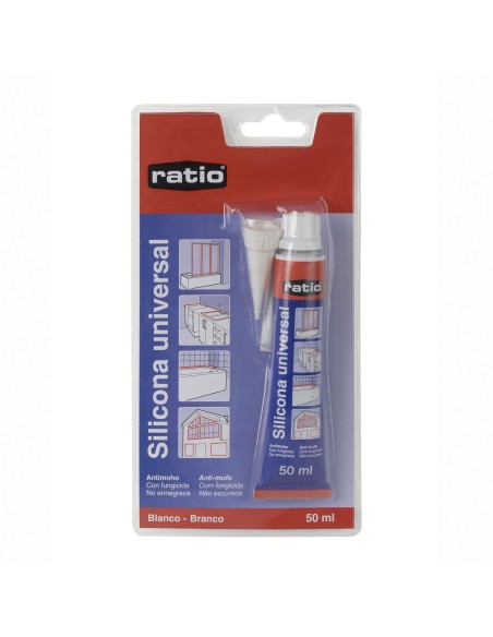 SILICONA ÁCIDA MULTIUSOS RATIO BL. 50 ML