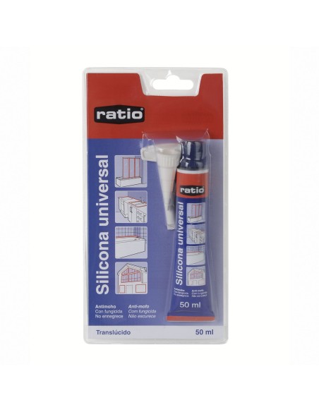 SILICONA ACIDA MULTIUSO RATIO TRANS 50ML