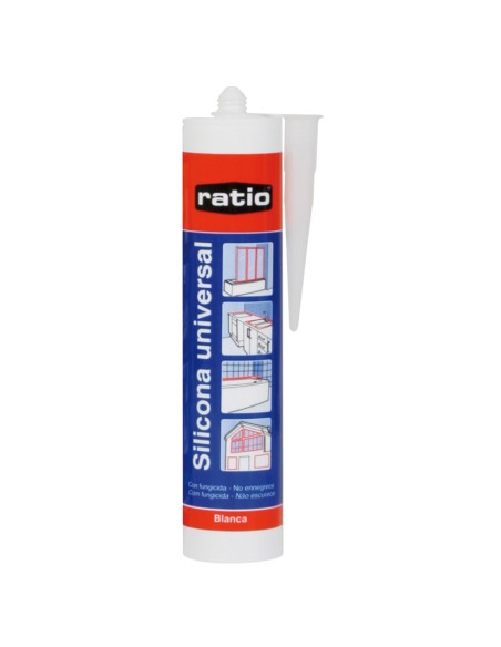 SILICONA ÁCIDA MULTIUSO RATIO BL 280 ML