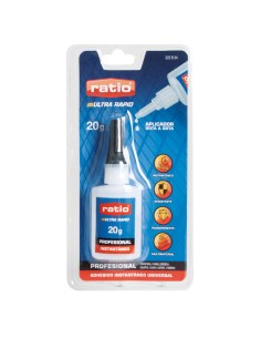 ADHESIVO CIANOCRILATO 20 G. RATIO