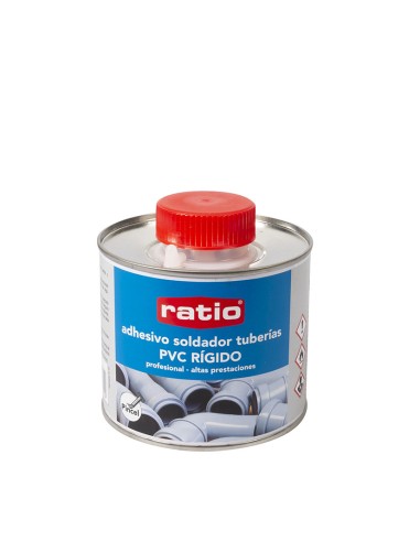 ADHESIVO TUBERIA PVC.500 ML.RATIO.C/PINC